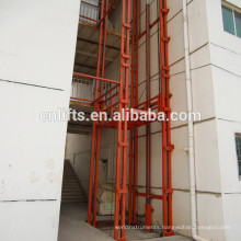 warehouse cargo hydraulic external platform lift